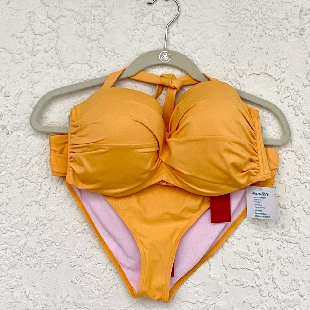 Lascana two piece yellow bikini